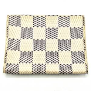 lot 35M image: Louis Vuitton Damier Azur Envelope Carte de Visite Card Case - Authentic $475 Retail