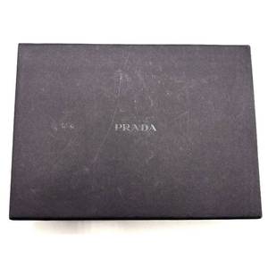lot 35N image: Prada Black Tessuto Nylon Wallet w Original Box - Authentic $475 Retail