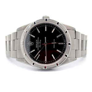 lot 0J image: Rolex Air King 36mm Stainless Steel Automatic Watch $4,899 Retail VIDEO