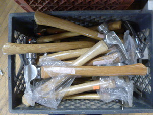 Crate of Claw Hammers