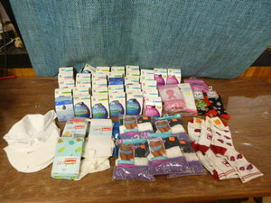 Box of Assorted Lady Undergarments