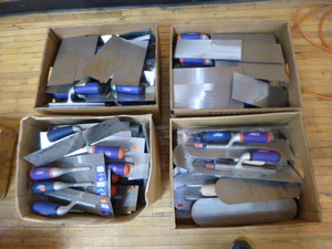 Lot of Trowels