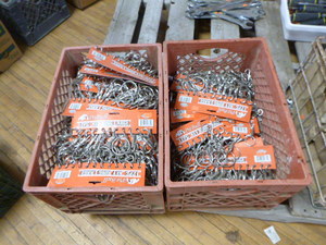 2 Crates of Key Rings
