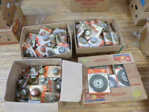 4 Boxes of Wire Wheel Brushes
