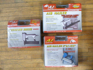 3 AJ Pneumatic Tools Air Nailers
