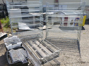 2 Store Shelving Units