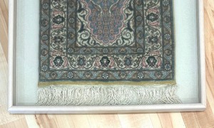 lot 25 image: Beautiful Shadow Box Style Framed Tapestry