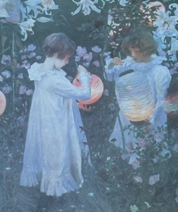 lot 66 image: Carnation, Lily, Rose Print by John Singer Sargent