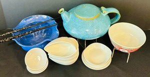 lot 35 image: Variety of Rice Bowl, Small Bowls, Teapot Ceramic and Pottery