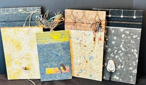 lot 94 image: Artisan Made Unique Notebooks an Original by Betty Johnson