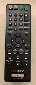lot 115 image: Sony DVD Player with Remote