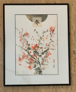 lot 184 image: Original Framed Art by Betty Johnson