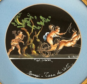 lot 136 image: La Corsa Print