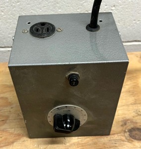 lot 152 image: Ohmite Variable Transformer