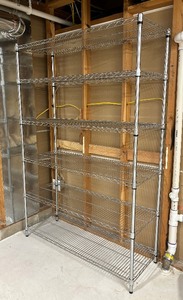 lot 157 image: Metal Storage Shelf