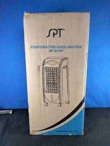 lot 2 image: SPT Portable Evaporative Air Cooler with 3D Honeycomb Cooling Pad