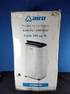 lot 23 image: Airo Comfort 8000 BTU Portable Air Conditioner with Dehumidifier