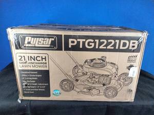 lot 39 image: Pulsar 21 200cc Side-Discharge Push Gas Lawn Mower