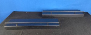 lot 43 image: 2 Melannco 24 Floating Shelves with Metal Railing