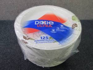 lot 234 image: 125 Dixie 10 inch Paper Plates...
