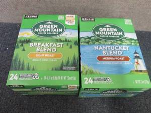 lot 237 image: 2- 24 ct Green Mountain Kcups...
