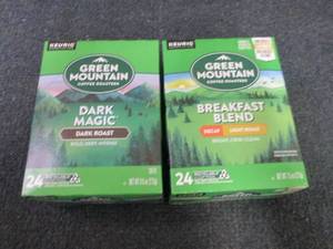 lot 238 image: 2- 24 ct Green Mountain Kcups...