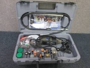 lot 259 image: Dremel Tool with Accessories & Case...