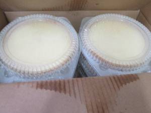 lot 282 image: AA 6 FROZEN 8 inch Egg Custard Pies...