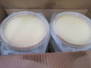 lot 283 image: AA 6 FROZEN 8 inch Egg Custard Pies...