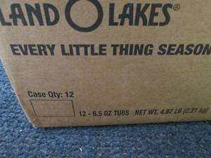 lot 286 image: BB 12- 6.5 oz FROZEN LandOLakes Eve...