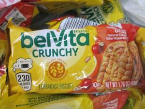 lot 345 image: 12- 1.76 oz BelVita Breakfast Biscu...