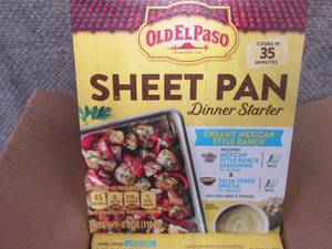 lot 425 image: 10-3.9 oz Old El Paso Sheet Pan Din...