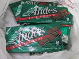 lot 430 image: 6- 4.67 oz  Crme de Menthe Thins...