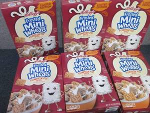 lot 433 image: 6- 14.3 oz Kelloggs Frosted Mini W...