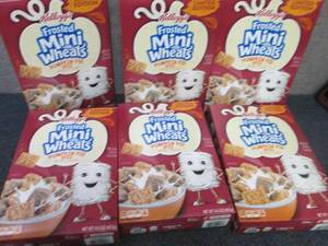 lot 437 image: 6- 14.3 oz Kelloggs Frosted Mini W...