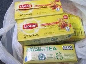 lot 456 image: 6- 20 ct Lipton Black Tea Bags...