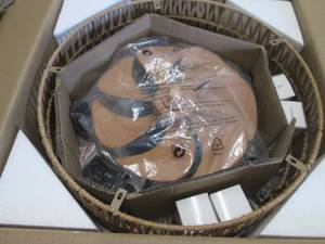 lot 16 image: Fan Lamp open box...