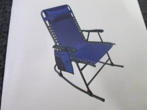 lot 35 image: 2 each Yaheetech Outdoor Rockers in...