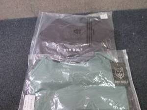 lot 43 image: 2- Ladies Gym Wolf Sports Bras Size...