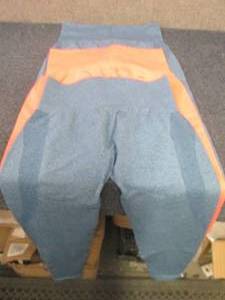 lot 49 image: 3 Pair Ladies Gym Wolf Leggings Siz...