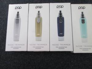 lot 68 image: 4 Pop Sonic Nose & Ear Hair Trimmer...