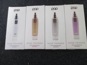 lot 75 image: 4 Pop Sonic Nose & Ear Hair Trimmer...