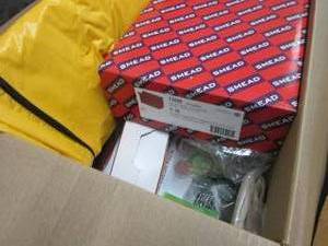 lot 158 image: Box of Assorted Office Supplies...