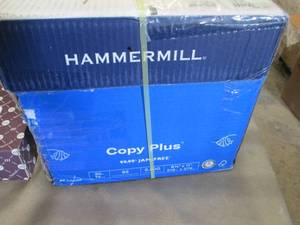 lot 159 image: Case of 2500 Sheets Hammermill Copy...