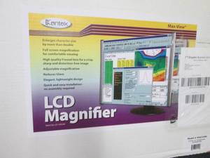 lot 168 image: Kantek MAXVIEW LCD Monitor Magnifie...
