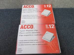 lot 180 image: 2- Acco 72132 1 Capacity Chrome Ma...