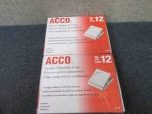 lot 182 image: 2- Acco 72132 1 Capacity Chrome Ma...