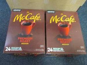 lot 189 image: 2- 24 ct McCafe Premium Roast Mediu...