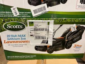 Scotts 20 Volt Lithium Ion Lawnmower