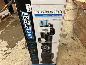 Life Smart Texas Tornado 3 Triple Port Fan